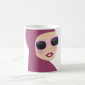 Islamitische sjalmoslima hijab-stijl koffiemok (Center)