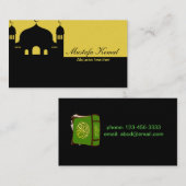 Islamitische Stijl Visitekaartje (Voorkant / Achterkant)