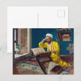 Islamitische theoloog met Koran | Osman Hamdi Bey  Briefkaart