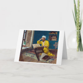 Islamitische theoloog met Koran | Osman Hamdi Bey  Kaart