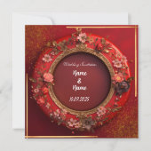 Islamitische trouwkaart  kaart (Voorkant)