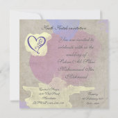 Islamitische uitnodiging - Waterverf schilderij va (Achterkant)