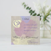 Islamitische uitnodiging - Waterverf schilderij va (Staand voorkant)