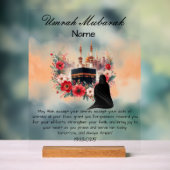 Islamitische Umrah Mubarak  Acryl Bord (Neutraal)