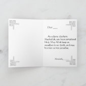 islamitische wenskaart hadj kaart (Binnen)