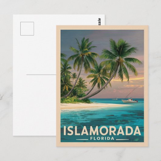Islamorada Florida Briefkaart (Voorkant / Achterkant)