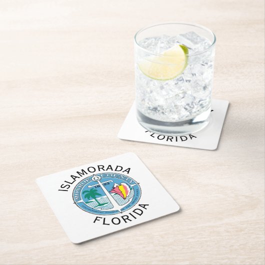 Islamorada - Florida Keys Kartonnen Onderzetters (Insitu)