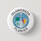 Islamorada - Florida Keys Ronde Button 3,2 Cm (Voorkant)
