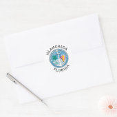 Islamorada - Florida Keys Ronde Sticker (Envelop)