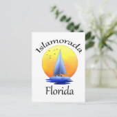 Islamorada Florida Keys Sailing Briefkaart (Staand voorkant)