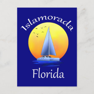 Islamorada Florida Keys Sailing Briefkaart