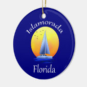 Islamorada Florida Keys Sailing Keramisch Ornament (Links)