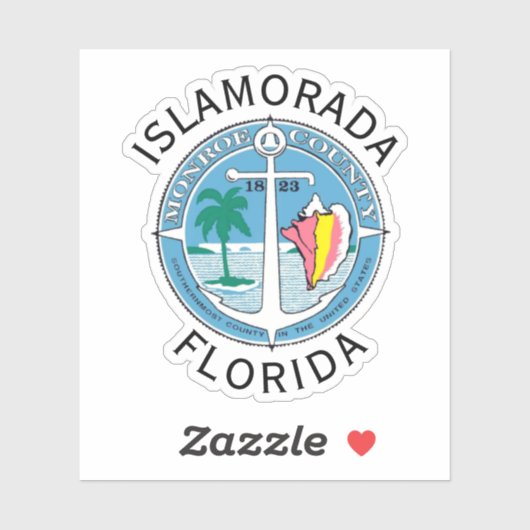Islamorada - Florida Keys Sticker (Vel)