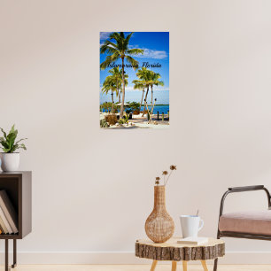 Islamorada, Florida Palmbomen Poster