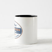 Islamorada Florida Tweekleurige Koffiemok (Center)