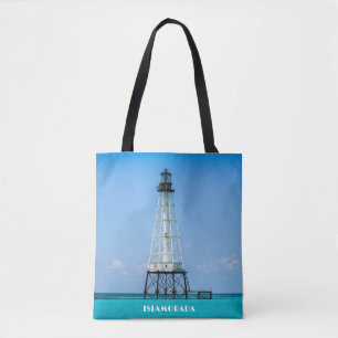 Islamorada Florida Vuurtoren Foto Tote Bag