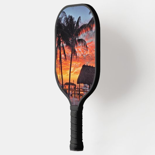 Islamorada, Florida zonsondergang Pickleball Paddle (Links)