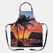 Islamorada, Florida zonsondergang Schort (Voorkant)