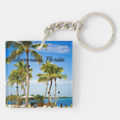 Islamorada, Floridapalmboom Sleutelhanger (Achterkant)