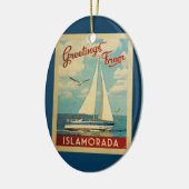 Islamorada Ornament Sailboat  Florida (Links)