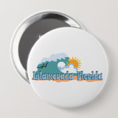 Islamorada. Ronde Button 4,0 Cm (Voorkant /achterkant)