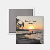 Islamorada Sunset, Florida Keys, Florida Magnet (Voorkant / Achterkant)