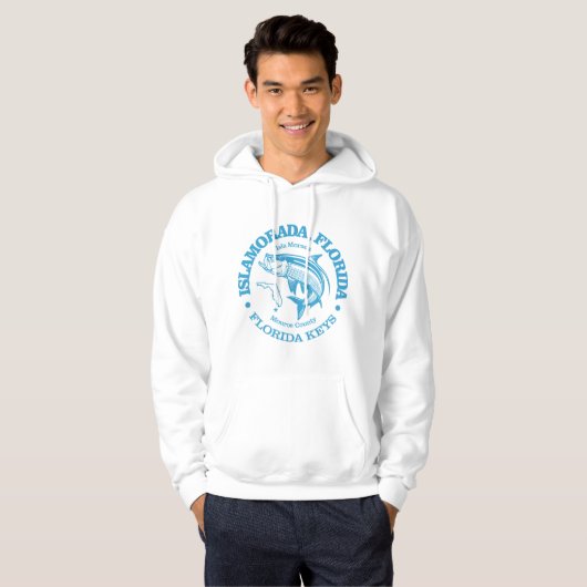 Islamorada (tarpon) hoodie (Voorkant volledig)