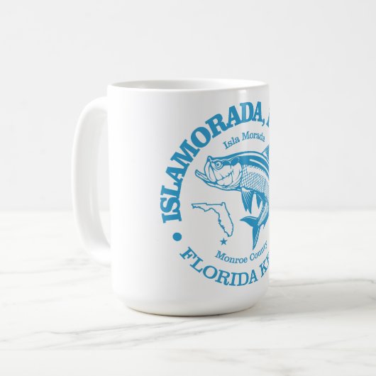 Islamorada (tarpon) koffiemok (Voorkant links)