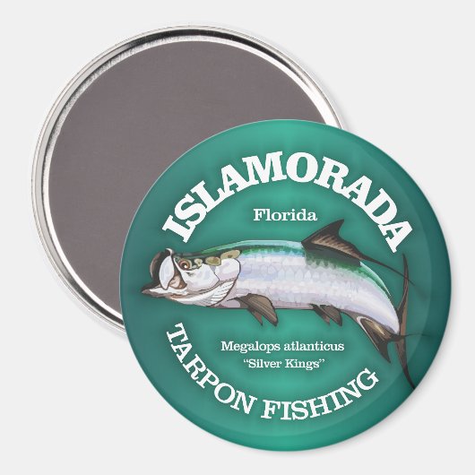 Islamorada (Tarpon) Magneet (Voorkant / Achterkant)