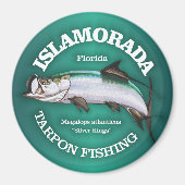Islamorada (Tarpon) Magneet (Voorkant)