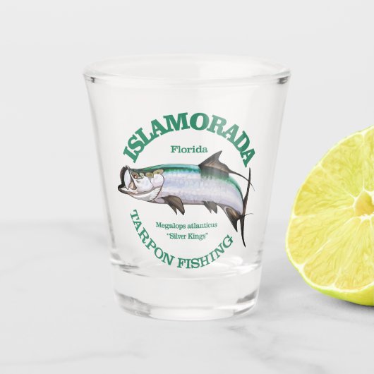 Islamorada (Tarpon) Shot Glas (Voorkant)