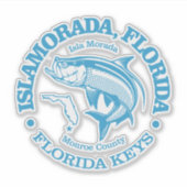 Islamorada (tarpon) sticker (Voorkant)