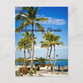 Islamorada, tropische foto van Florida Briefkaart (Voorkant)