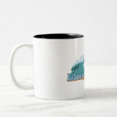 Islamorada. Tweekleurige Koffiemok (Links)
