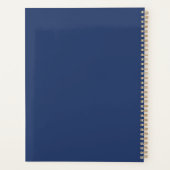 Island Aqua Blue Planner (Achterkant)