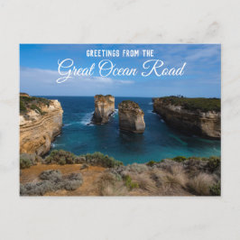 Island Archway Great Ocean Road Australië Briefkaart