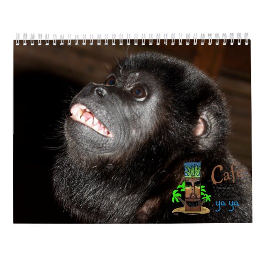 Island Art Tropical Calendar Kalender (Achterkant)