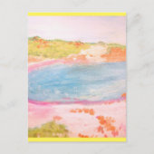 Island Beach Briefkaart (Voorkant)