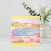 Island Beach Kaart (Staand voorkant)