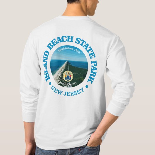 Island Beach SP T-shirt (Achterkant)