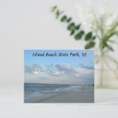Island Beach State Park, NJ Briefkaart (Staand voorkant)