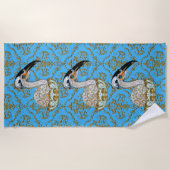  Island Bird Party Girl Strandlaken (Voorkant)