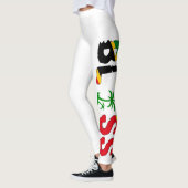 Island Bliss SKN Flag Print Leggings (Links)