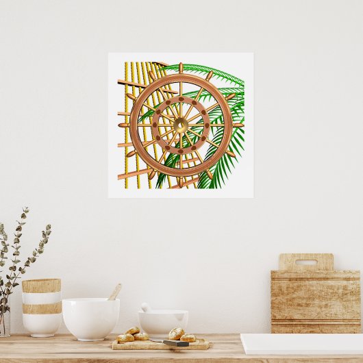 Island Bound Poster (Keuken)