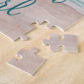 Island Breeze Beach Wees ons Bloemenmeisje voorste Legpuzzel (Zijkant)