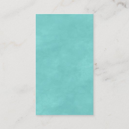 Island Breeze geschilderd strand scène bruiloft de Informatiekaartje (Achterkant)