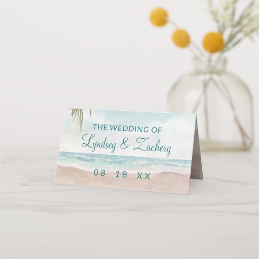 Island Breeze Sandy Beach Gereserveerde Zitplaatse Plaatskaartje (Achterkant)