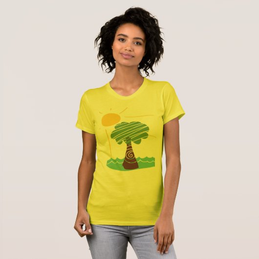 Island Breeze Summer Sun T-Shirt (Voorkant volledig)