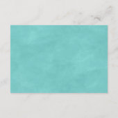 Island Breeze Tropical Beach Bruiloft Routebeschri Informatiekaartje (Achterkant)