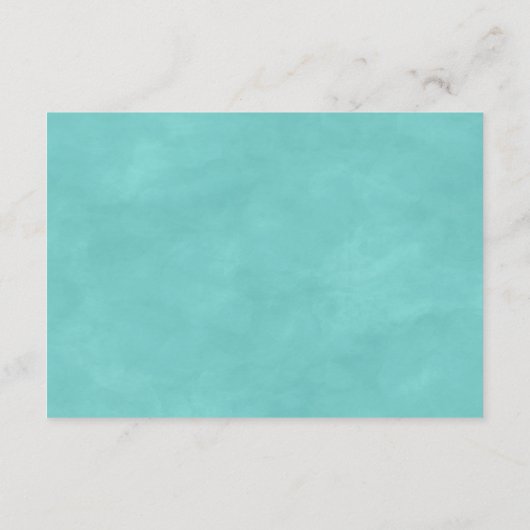 Island Breeze Tropical Beach Bruiloft Routebeschri Informatiekaartje (Achterkant)